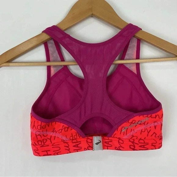 Brooks Run Happy Racerback Sports‎ Bra - Picture 2 of 4